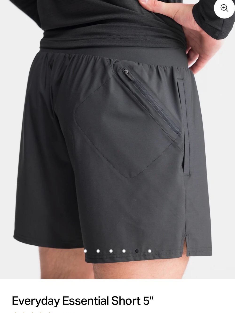 Men's Everyday Performance Shorts — Black